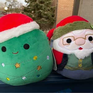 Christmas small Squishmallows New with tags. $18